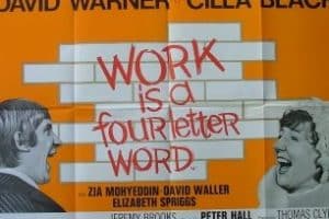 🇬🇧 Work is a Four Letter Word：意味と使い方を解説