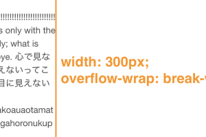 📄 Word で「td break-word」を設定する方法【折り返し制御】