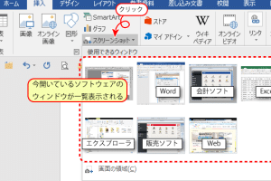 📸 Wordでスクリーンショットを挿入!画面キャプチャ 13 📸 Wordでスクリーンショットを挿入!画面キャプチャ